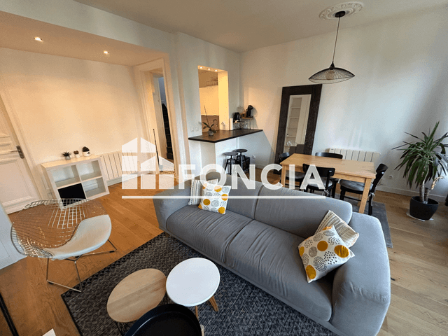Appartement meublé 2 pièces (48.52 m²) à louer - Lille (59000)