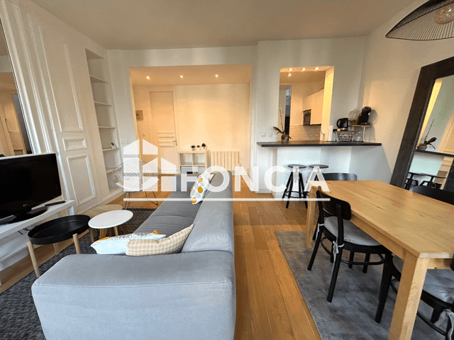 Appartement meublé 2 pièces (48.52 m²) à louer - Lille (59000)