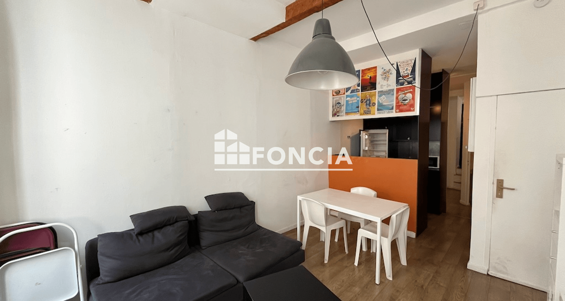 Appartement meublé 3 pièces (45.52 m²) à louer - Marseille 1ᵉʳ (13001)