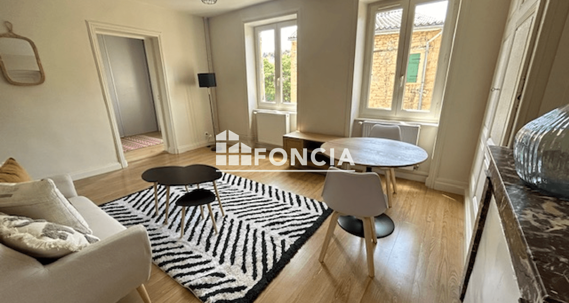 Appartement meublé 2 pièces (48.14 m²) à louer - Couzon-au-mont-d'or (69270)