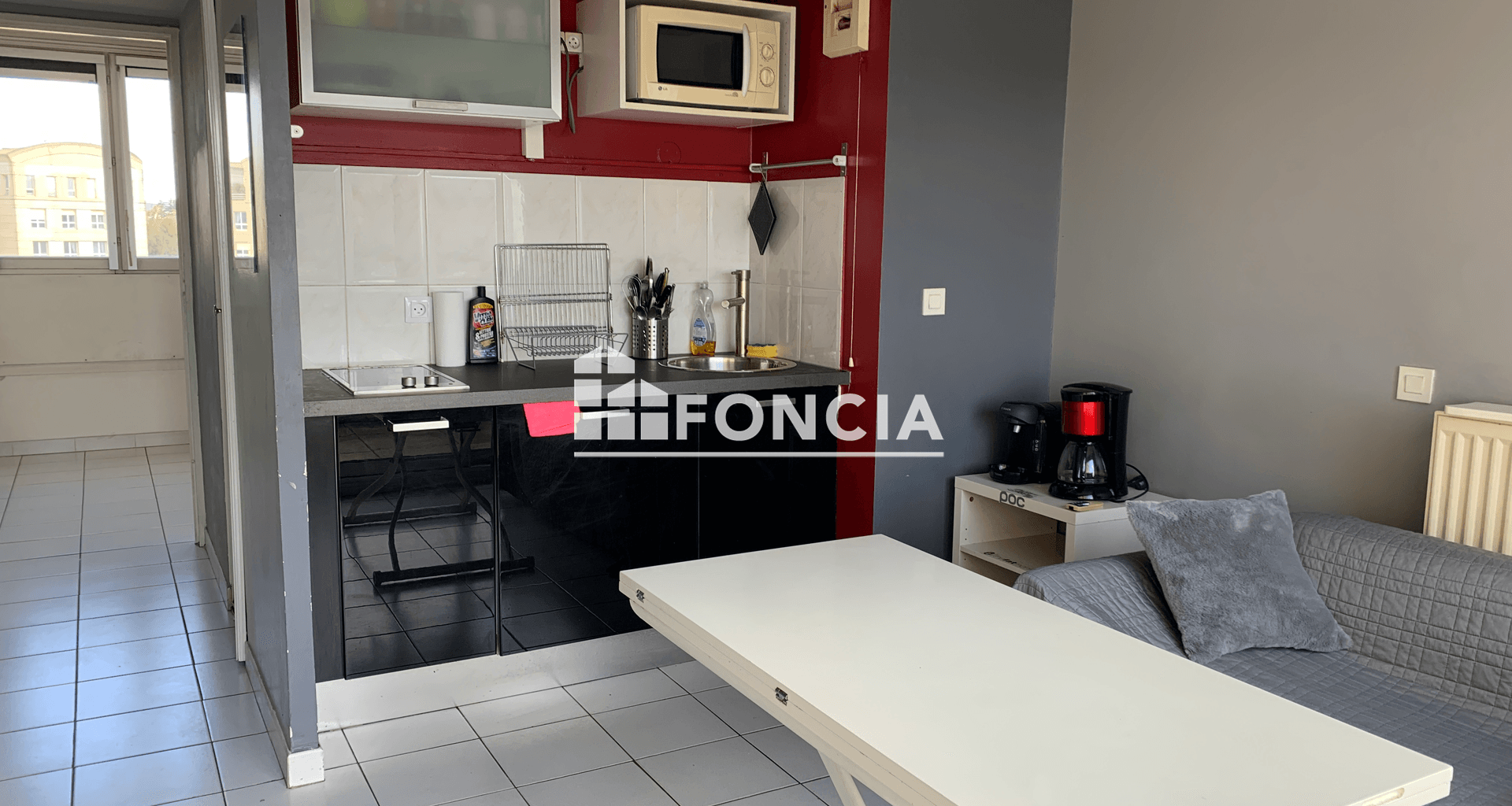 Appartement meublé 2 pièces (26.46 m²) à louer - Montpellier (34000)