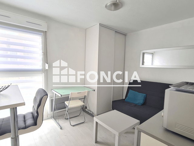 Studio meublé (16.9 m²) à louer - Grenoble (38100)