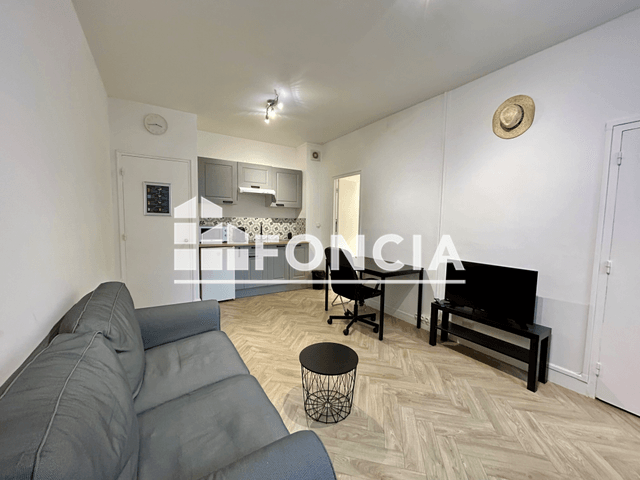 Appartement meublé 2 pièces (32.19 m²) à louer - Rouen (76000)