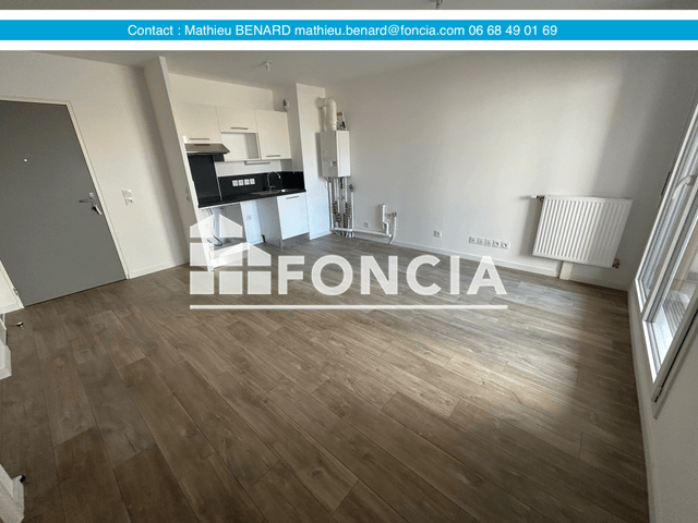 Appartement 2 pièces (42.2 m²) à louer - Le Petit-quevilly (76140)