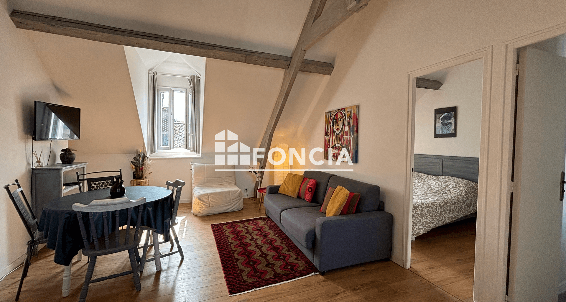 Appartement meublé 2 pièces (33.1 m²) à louer - Honfleur (14600)