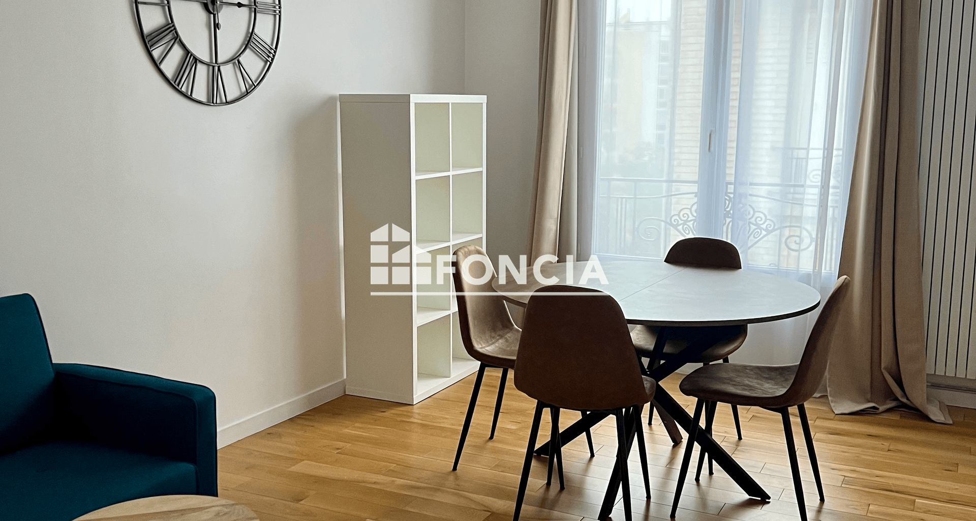 Appartement meublé 2 pièces (41.13 m²) à louer - Issy-les-moulineaux (92130)