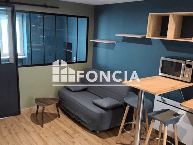 Studio meublé (21.16 m²) à louer - Bourgoin Jailleu (38300)