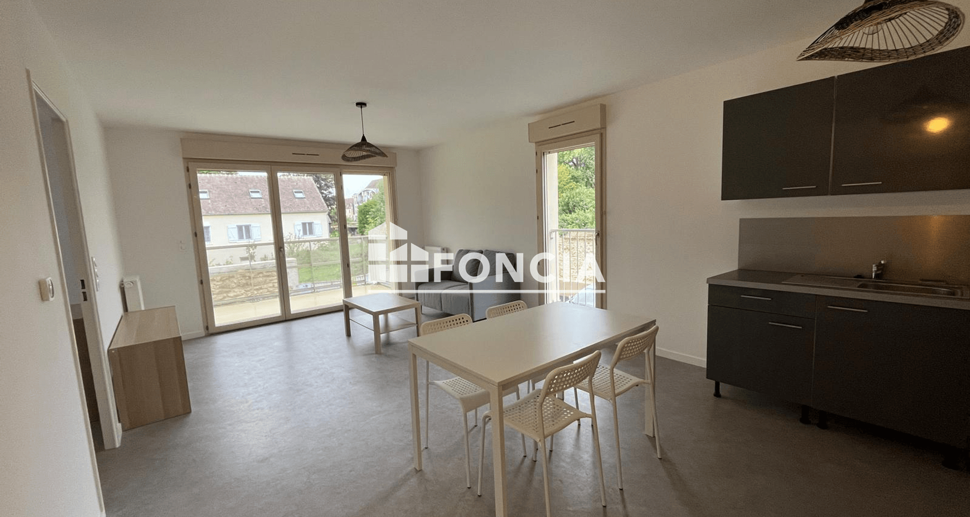 Appartement meublé 2 pièces (44.3 m²) à louer - Fontenay-trésigny (77610)