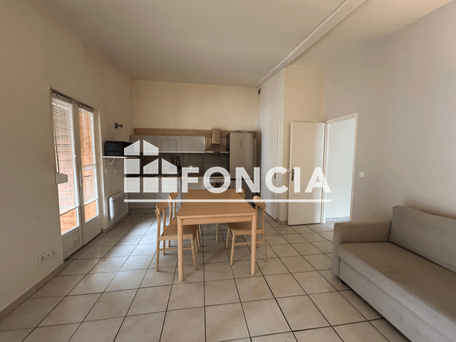 Appartement meublé 2 pièces (35.9 m²) à louer - Saint Martin D Heres (38400)