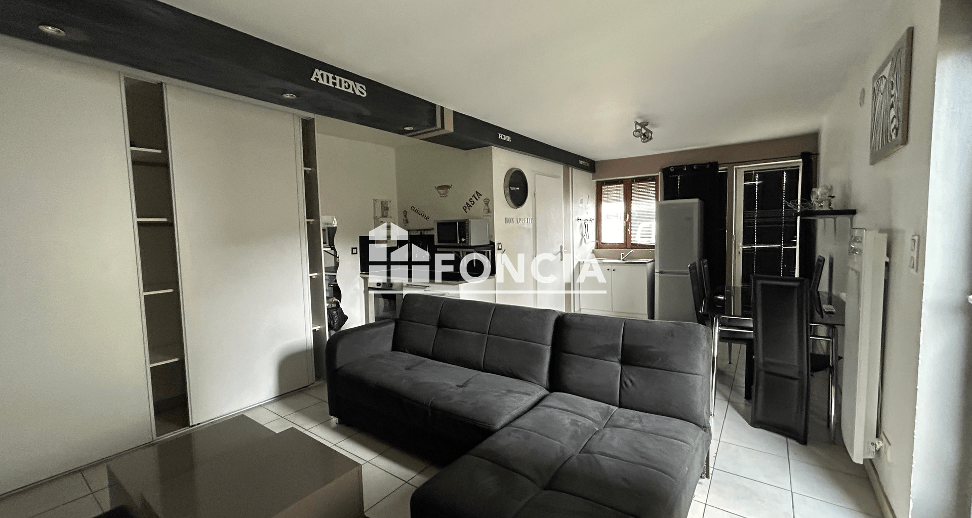 Studio meublé (33 m²) à louer - Saint-martin-d'hères (38400)