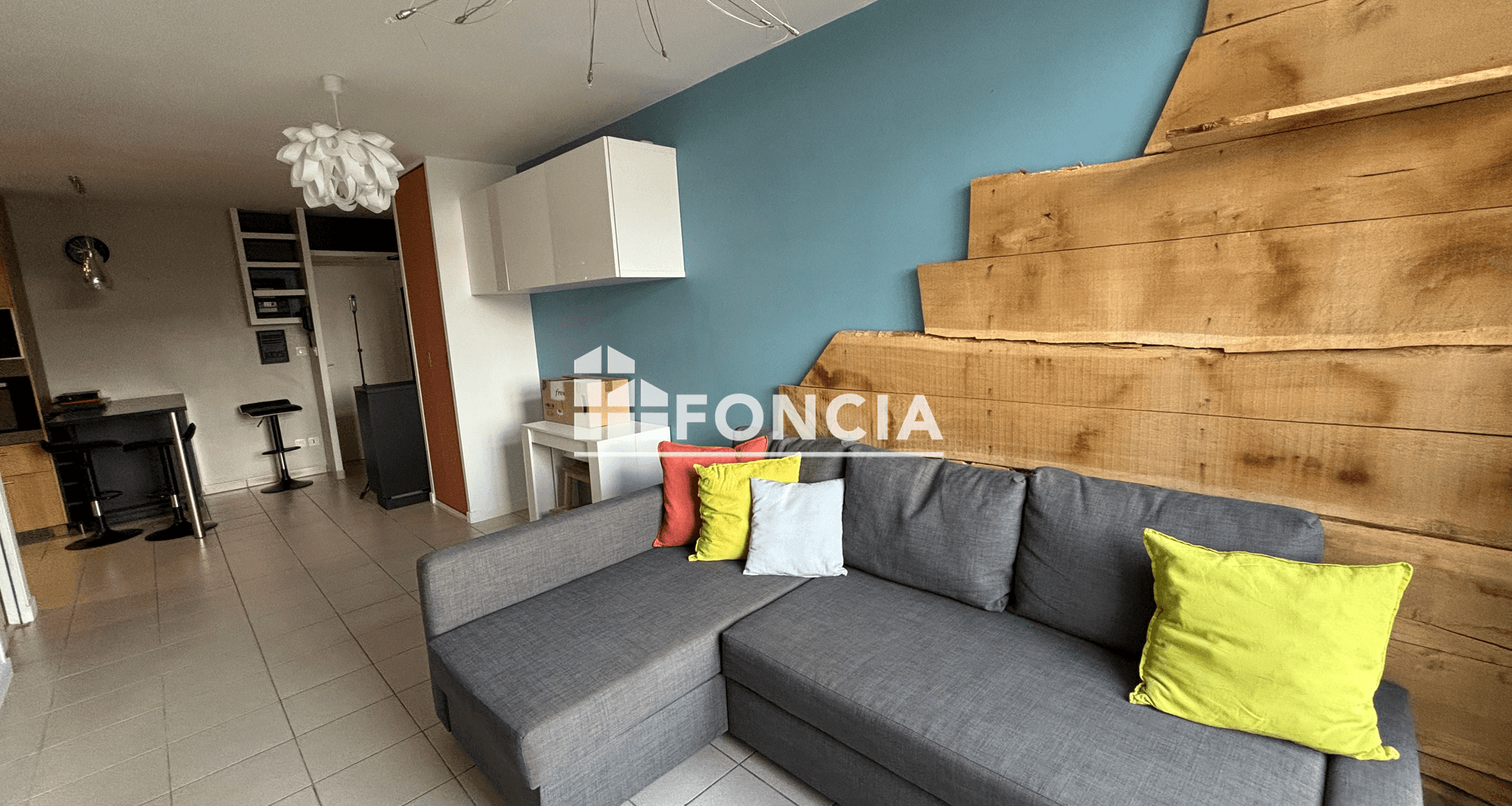 Appartement meublé 2 pièces (37.9 m²) à louer - Neuville-sur-saône (69250)