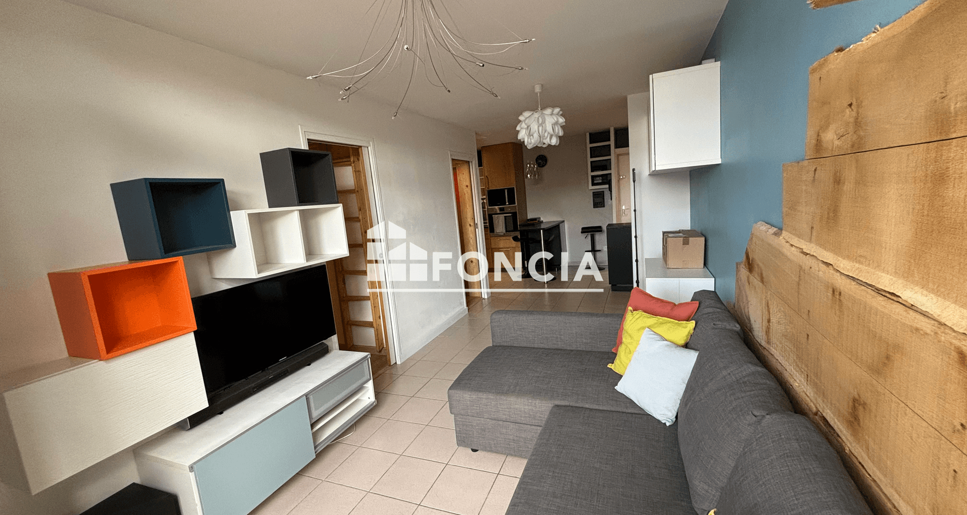 Appartement meublé 2 pièces (37.9 m²) à louer - Neuville-sur-saône (69250)