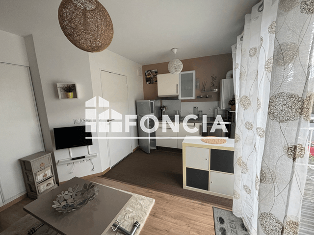 Studio meublé (20.99 m²) à louer - Fleury Sur Orne (14123)