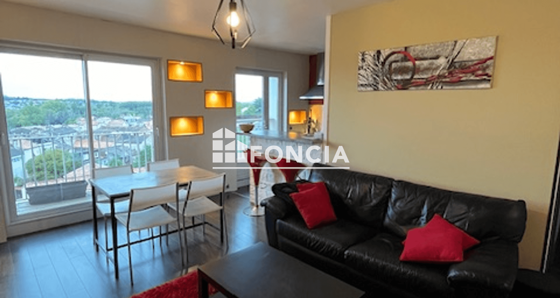 Appartement meublé 2 pièces (54.28 m²) à louer - Angoulême (16000)