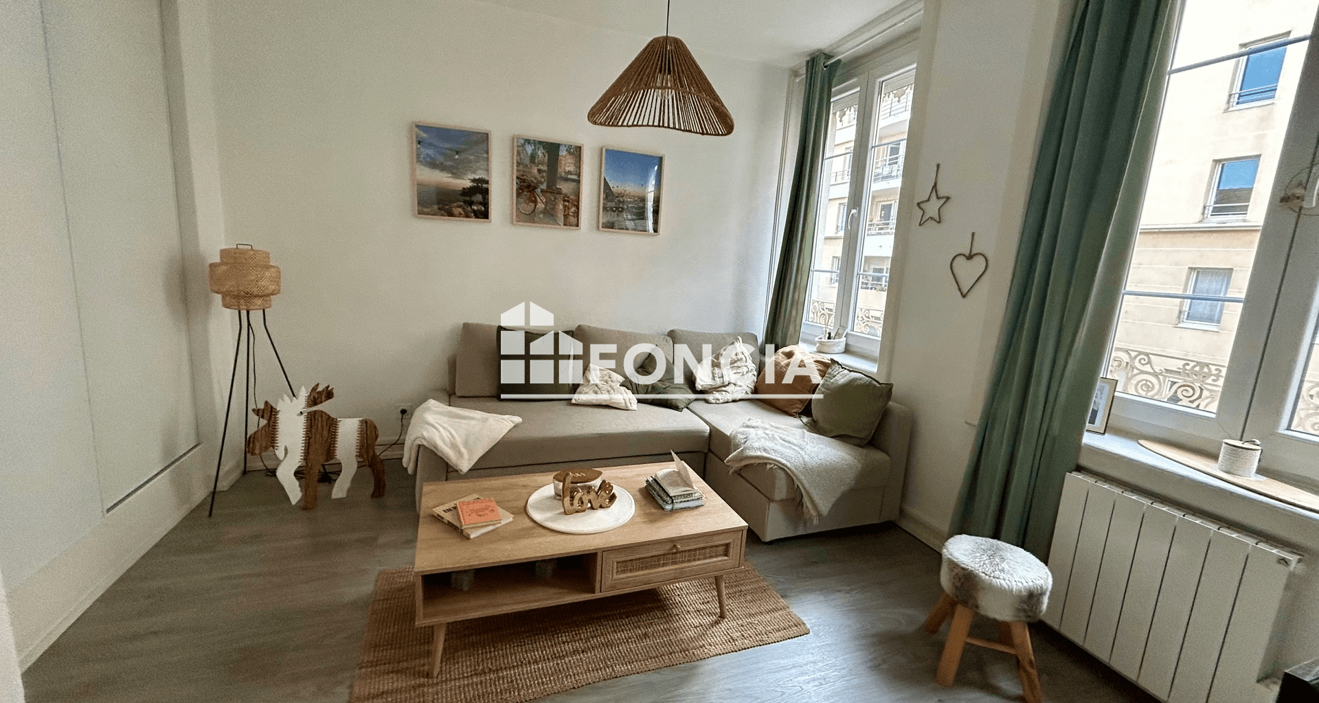 Appartement 3 pièces (45.47 m²) à louer - Villeurbanne (69100)