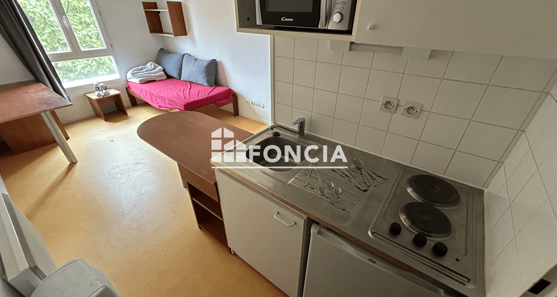 Studio meublé (17.99 m²) à louer - Valence (26000)