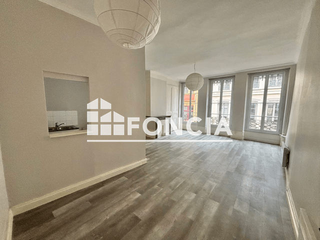 Appartement 2 pièces (52.11 m²) à louer - Lyon 2ᵉ (69002)