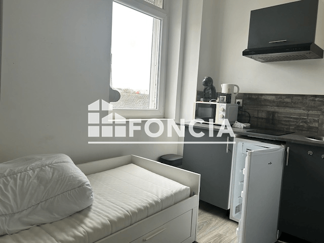 Studio meublé (13.16 m²) à louer - Anzin (59410)