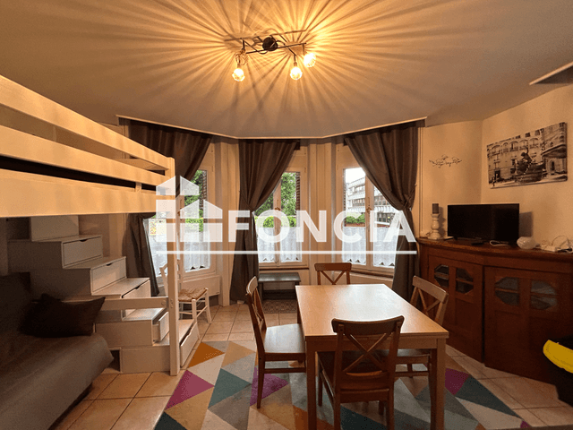 Studio meublé (24.26 m²) à louer - Charleville-mézières (08000)
