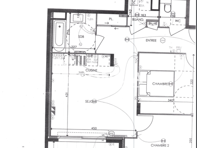 Appartement 3 pièces (57.12 m²) à louer - Bourgoin Jallieu (38300)