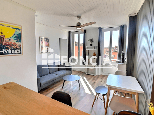 Appartement meublé 2 pièces (30.64 m²) à louer - Hyeres (83400)