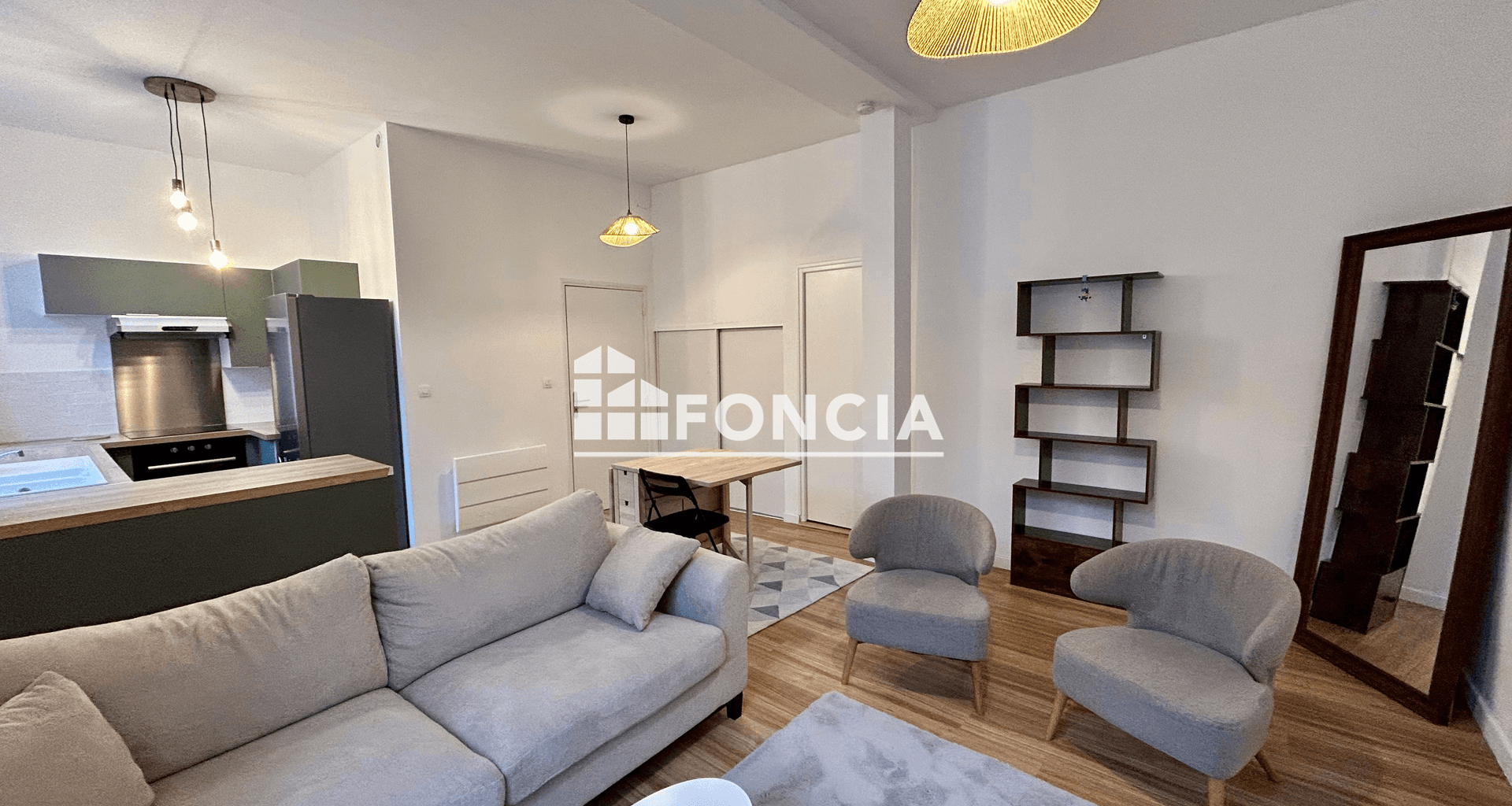 Appartement meublé 2 pièces (50.73 m²) à louer - Roubaix (59100)