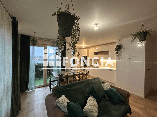 Appartement meublé 4 pièces (78.05 m²) à louer - Sotteville Les Rouen (76300)