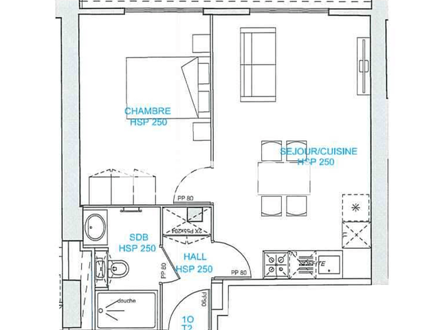 Appartement 2 pièces (41.78 m²) à louer - Tourcoing (59200)