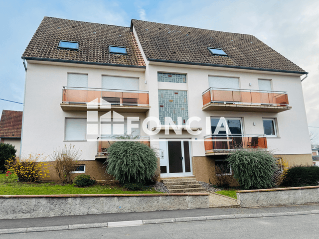 Appartement 2 pièces (78 m²) à louer - Gunstett (67360)
