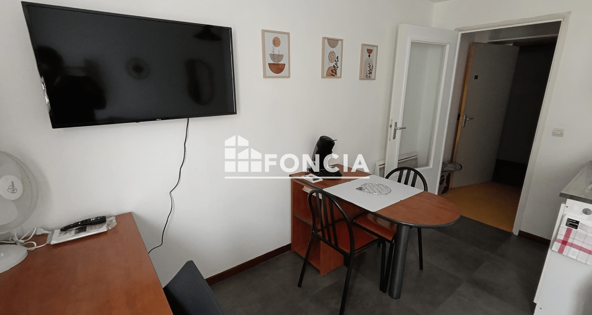 Studio meublé (19.1 m²) à louer - Saint-étienne (42000)