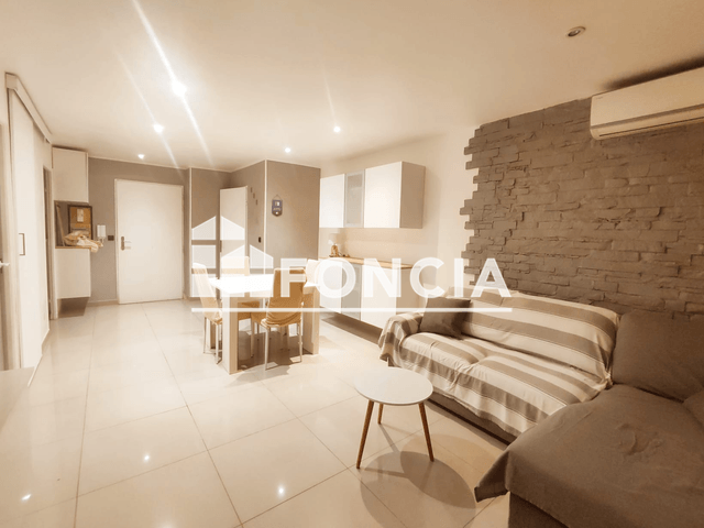 Appartement meublé 2 pièces (40.69 m²) à louer - Le Cannet (06110)