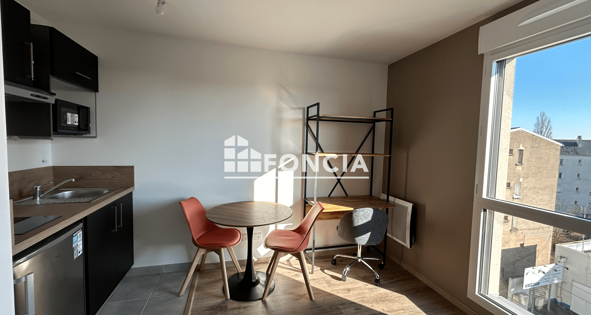 Studio meublé (18.62 m²) à louer - Tours (37100)