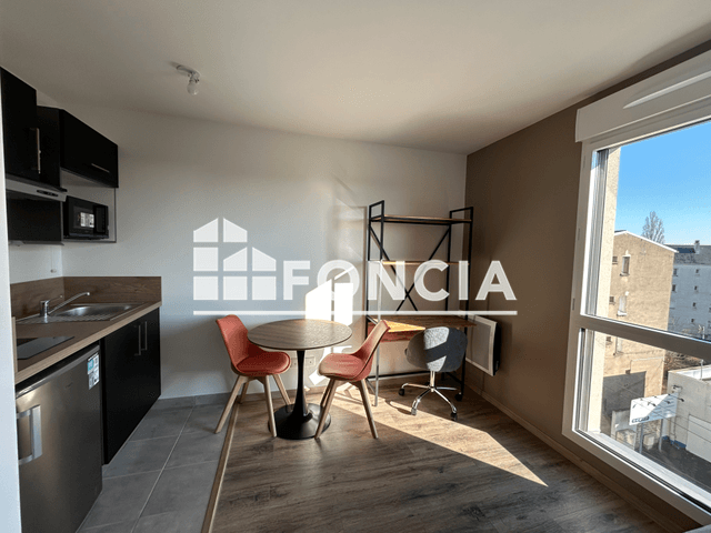 Studio meublé (18.62 m²) à louer - Tours (37100)