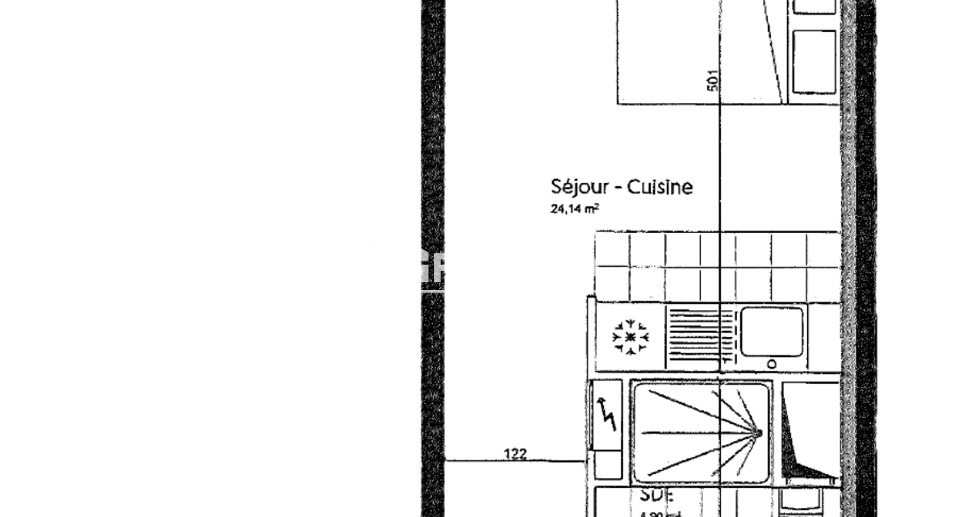 Studio meublé (29.04 m²) à louer - Le Blanc-mesnil (93150)