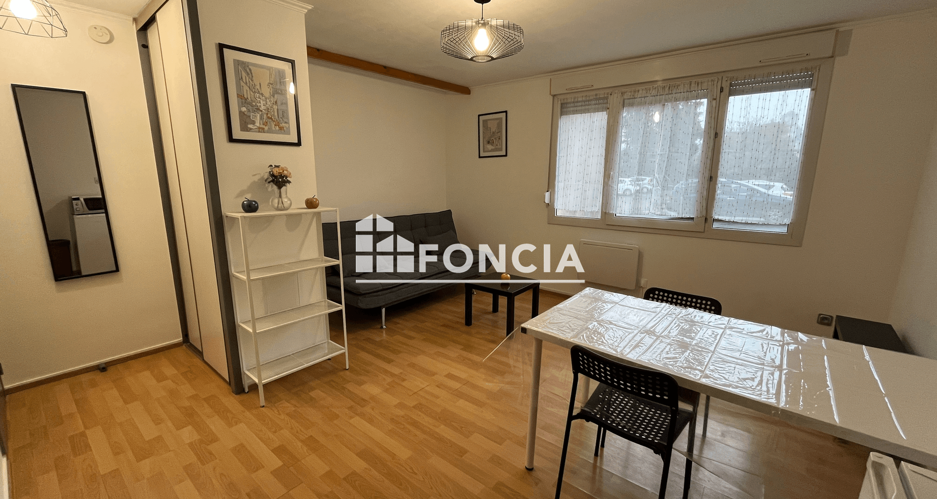 Studio meublé (23.43 m²) à louer - Le Mans (72000)