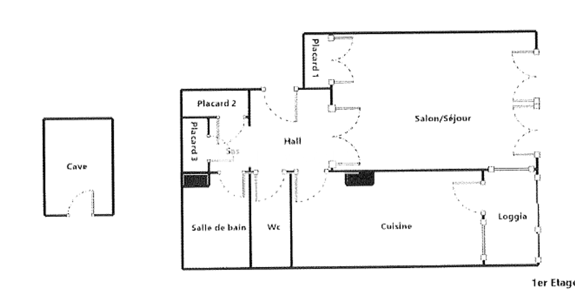 Studio (45.65 m²) à louer - Villars (42390)