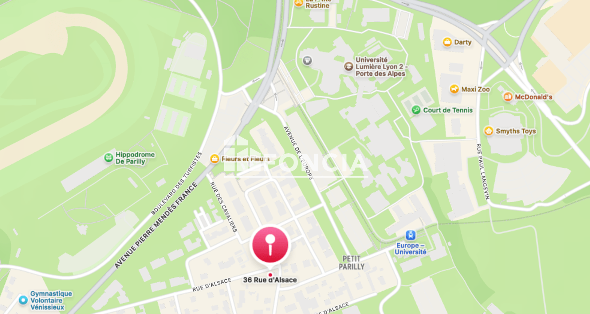 Studio (17.96 m²) à louer - Saint-priest (69800)