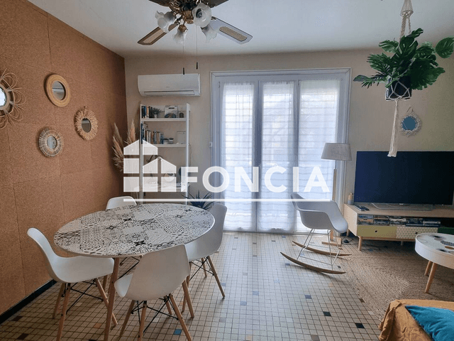 Appartement meublé 2 pièces (36.7 m²) à louer - St Cyprien Plage (66750)