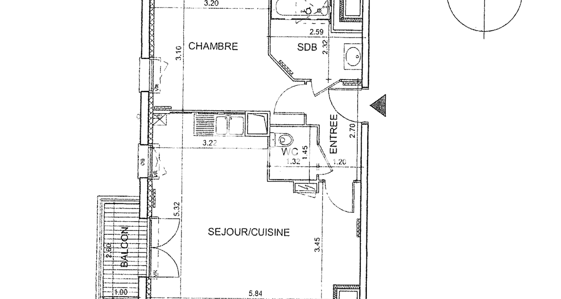 Appartement 2 pièces (46.87 m²) à louer - Le Grand-quevilly (76120)