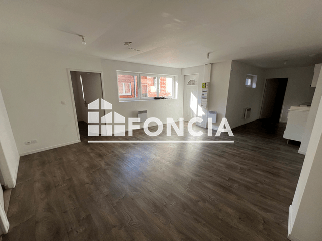 Appartement 2 pièces (59.31 m²) à louer - Roubaix (59100)