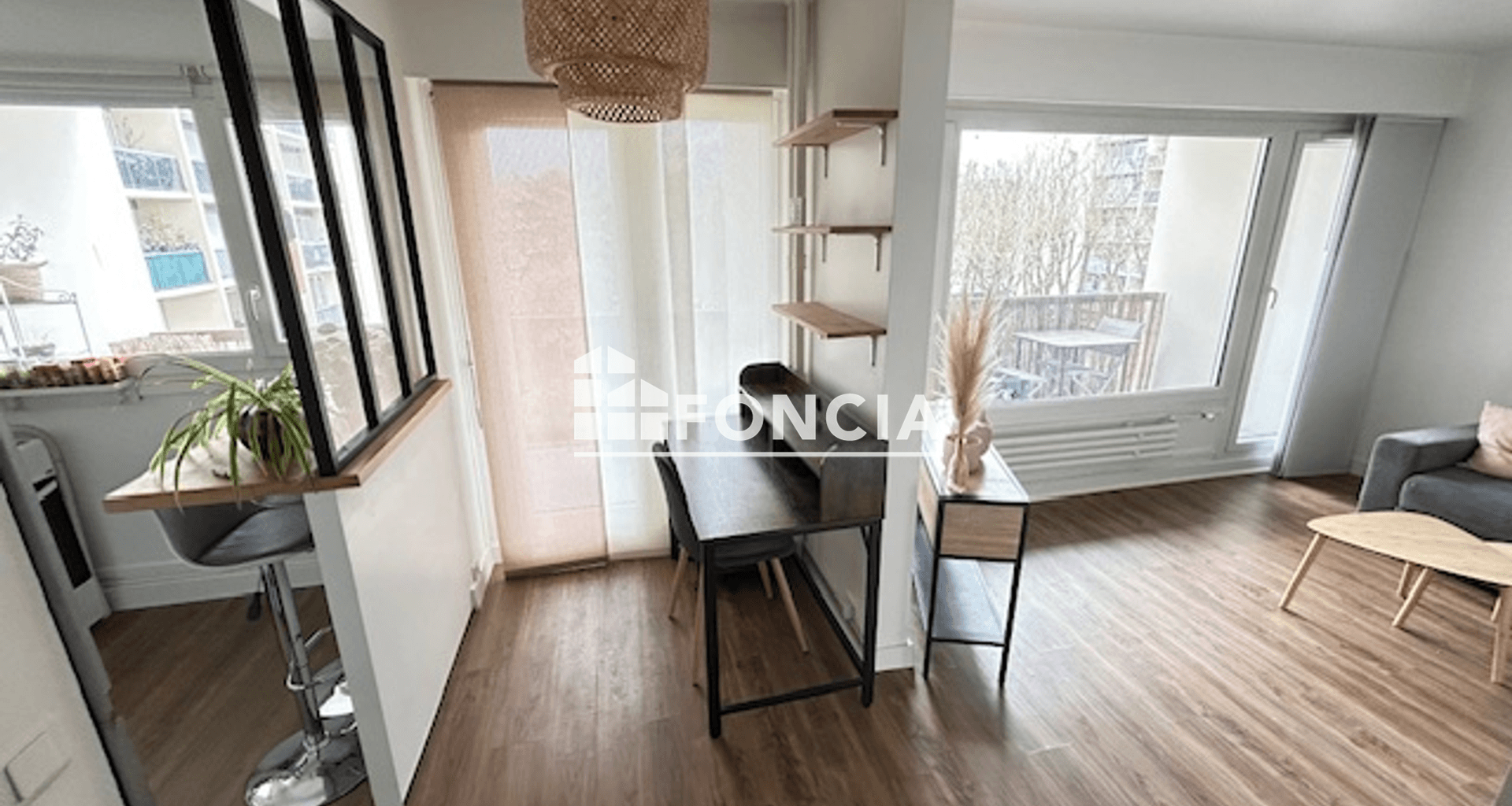 Appartement meublé 2 pièces (39.09 m²) à louer - Antony (92160)