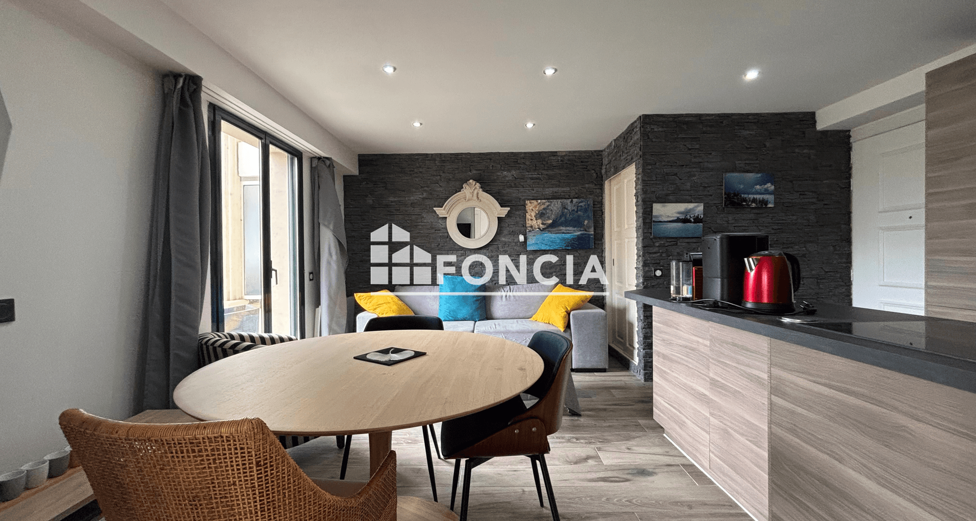 Appartement meublé 2 pièces (38.51 m²) à louer - Saint-andré-des-eaux (44117)