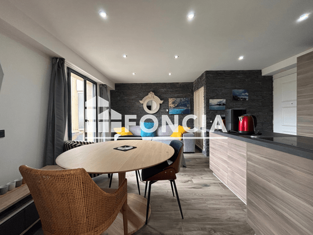 Appartement meublé 2 pièces (38.51 m²) à louer - Saint-andré-des-eaux (44117)