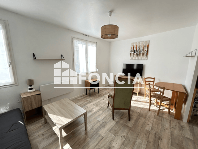 Studio meublé (25.19 m²) à louer - Saumur (49400)