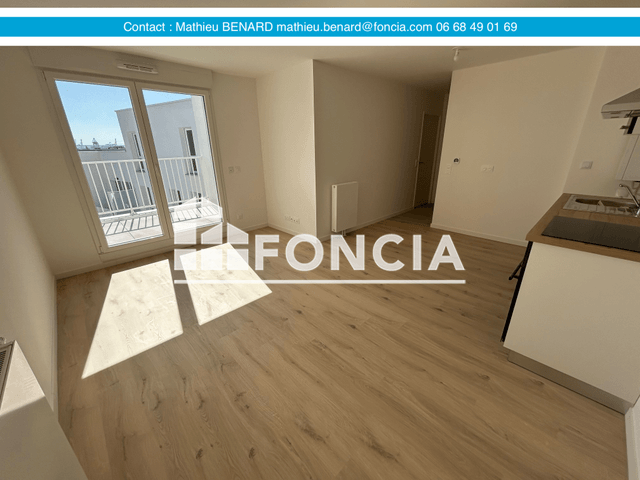 Appartement 3 pièces (57.3 m²) à louer - Le Havre (76600)