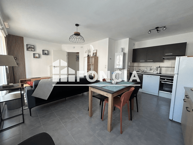 Appartement meublé 2 pièces (49 m²) à louer - Wingles (62410)