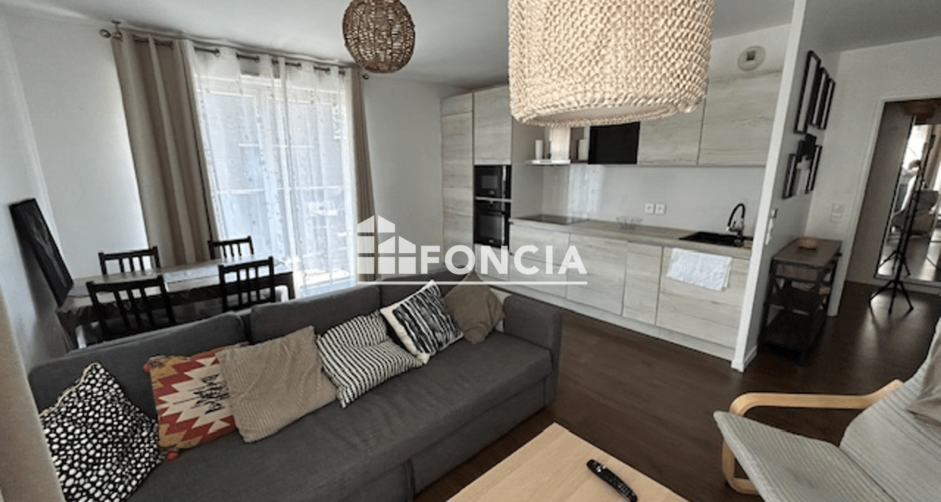 Appartement meublé 3 pièces (57.49 m²) à louer - Carrières-sous-poissy (78955)