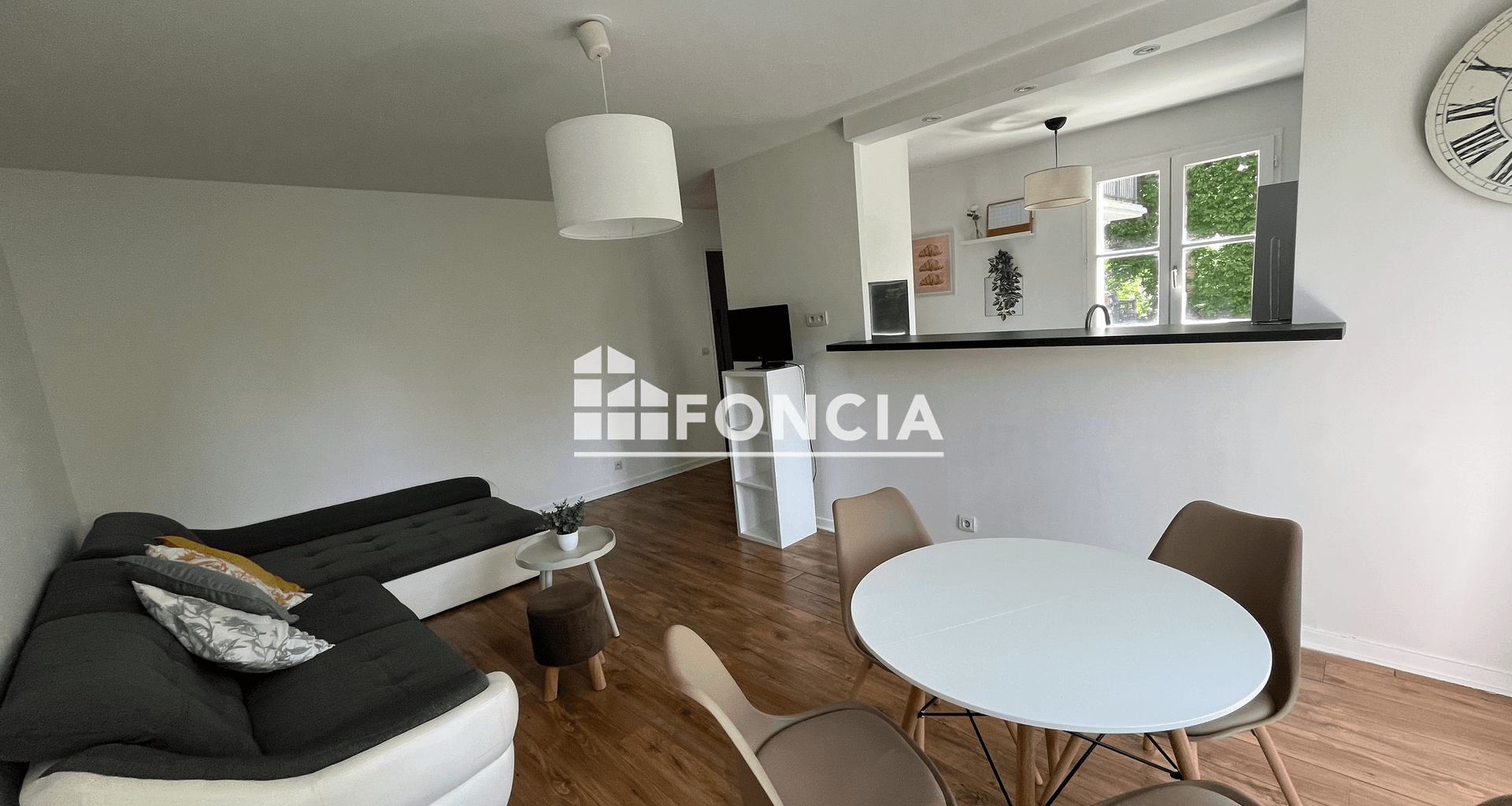 Appartement meublé 3 pièces (55.98 m²) à louer - Bailly-romainvilliers (77700)