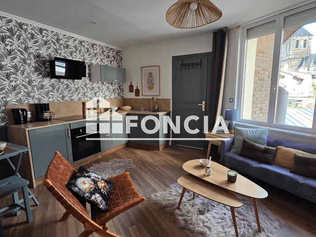 Appartement meublé 2 pièces (30.35 m²) à louer - Rethel (08300)