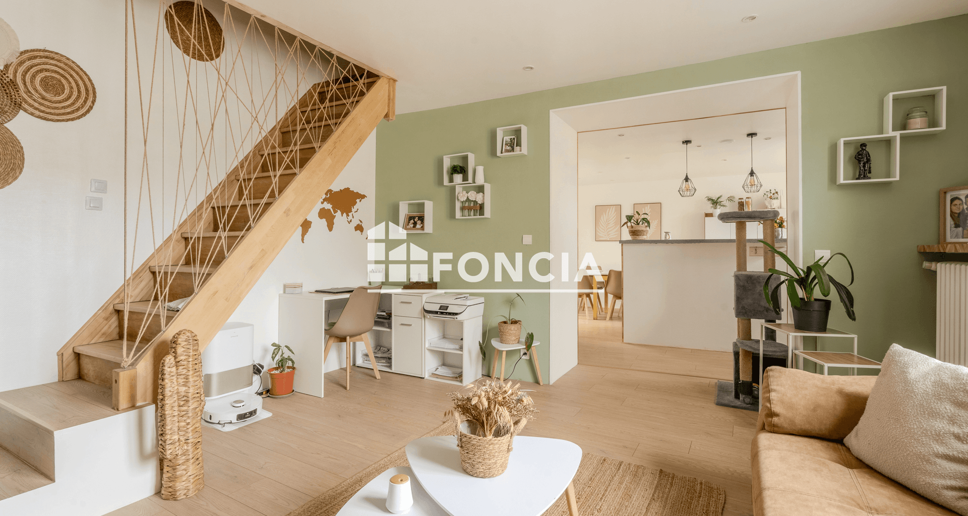 Maison 5 pièces (106.81 m²) à vendre - Loué (72540)